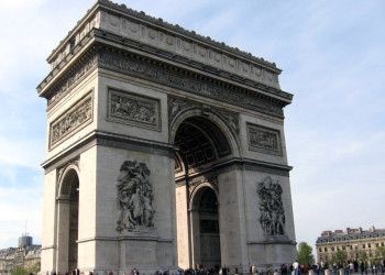 Триумфальная арка в Париже, Франция. Фото 1 – фотографии Франции