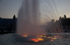 Фонтан в Лебедянь, Россия. Фото 1 – фотографии России