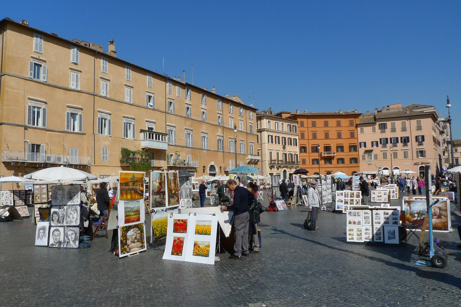 Площадь цветов в Риме. Фото 1 – фотографии Италии