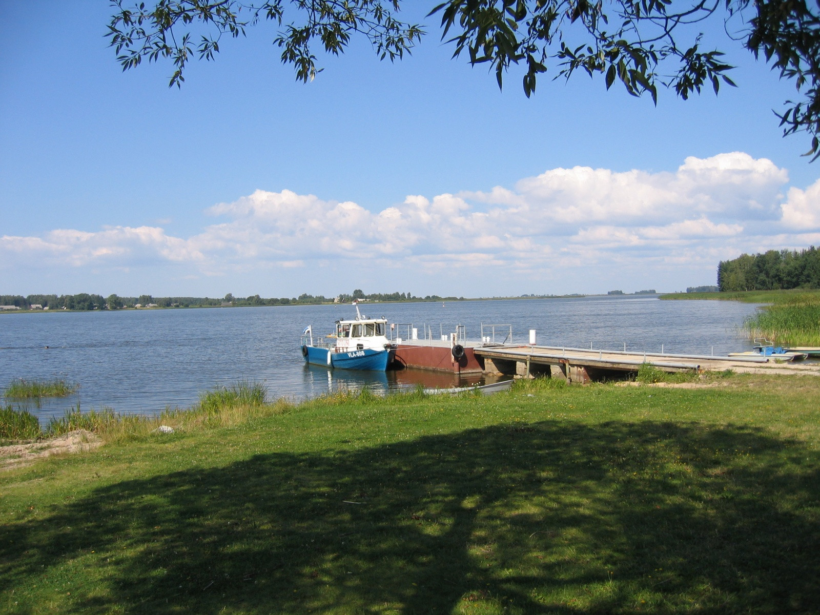 Берег Псковского озера в окрестностях Вярска – фотографии Эстонии