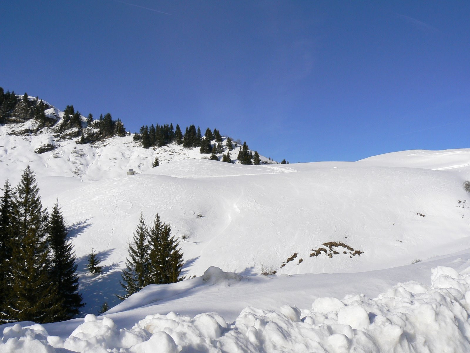 Снег в Самоене, Франция. Фото 1 – фотографии Франции