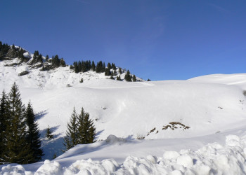 Снег в Самоене, Франция. Фото 1 – фотографии Франции
