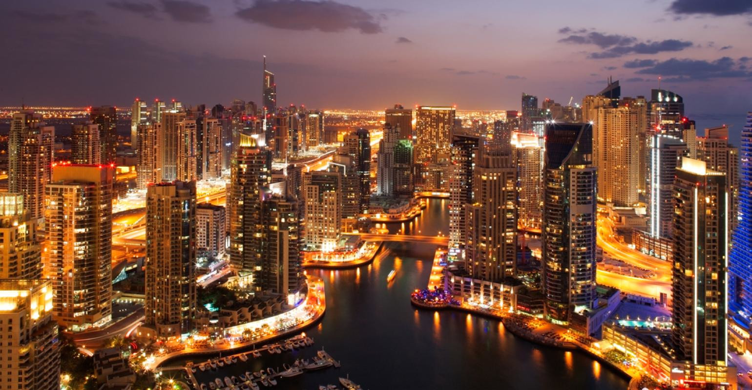 Ночной Дубай. Фото 11 – фотографии ОАЭ