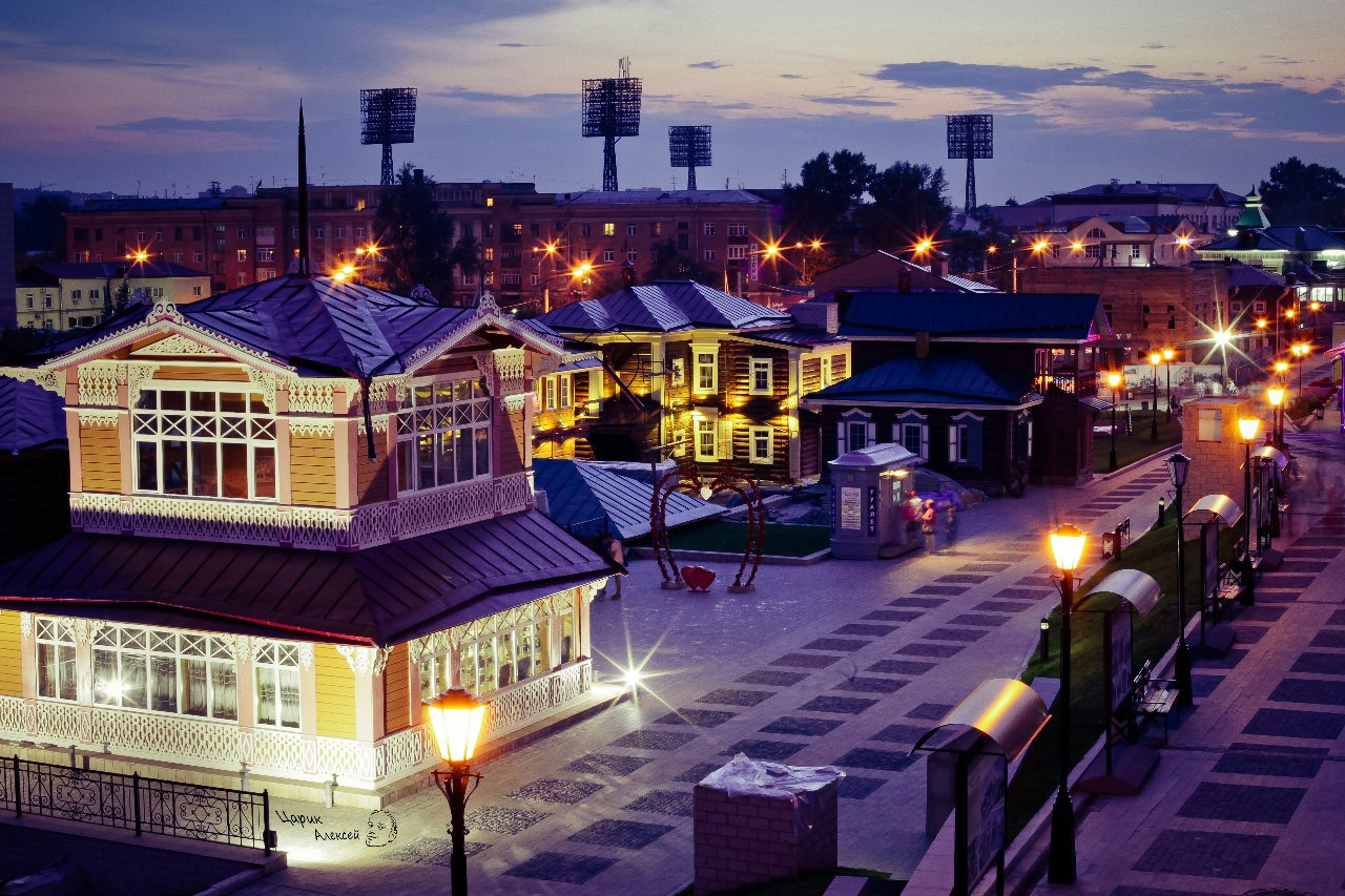 130 квартал в Иркутске, Россия. Фото 10 – фотографии России