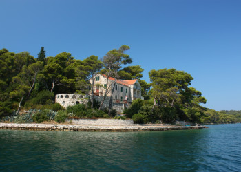 Монастырь на острове Млет, Хорватия. Фото 1 – фотографии Хорватии
