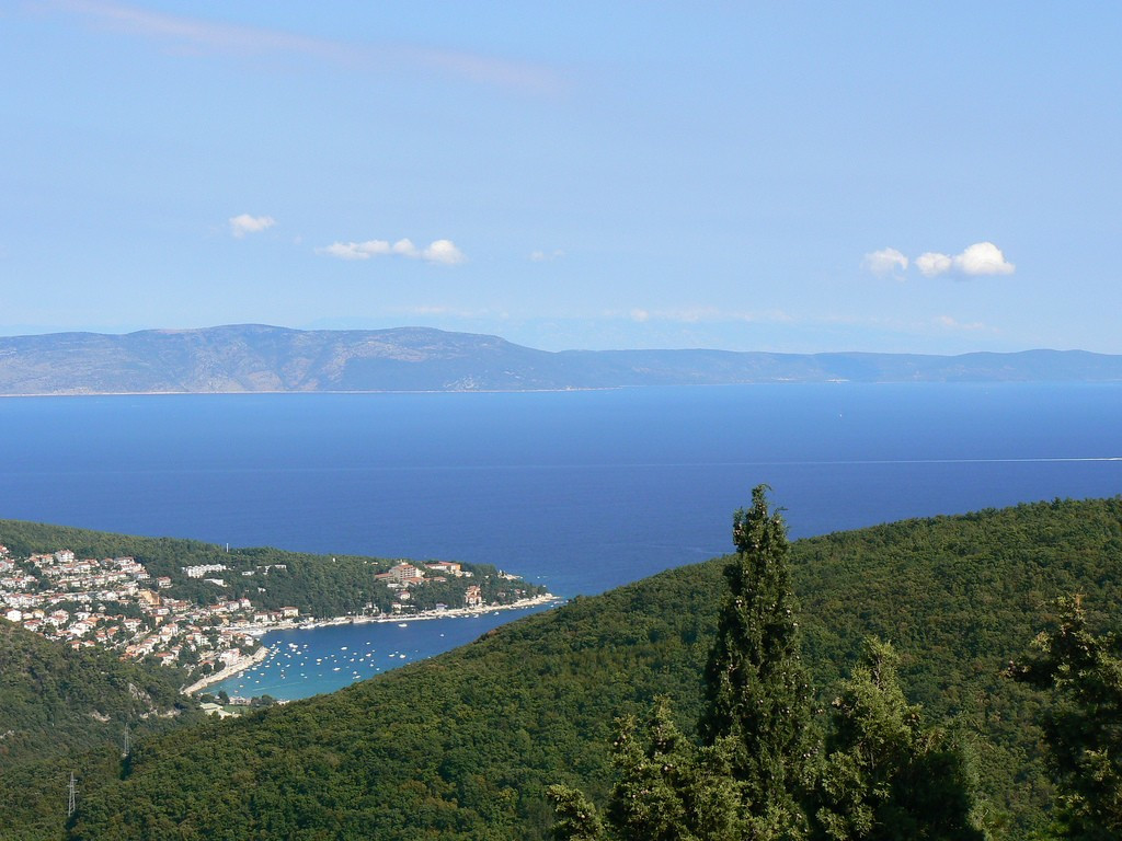 Панорамный вид в Рабац, Хорватия. Фото 5 – фотографии Хорватии