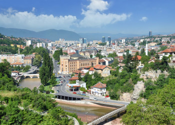 Вид на Сараево, Босния – фотографии Боснии и Герцеговины
