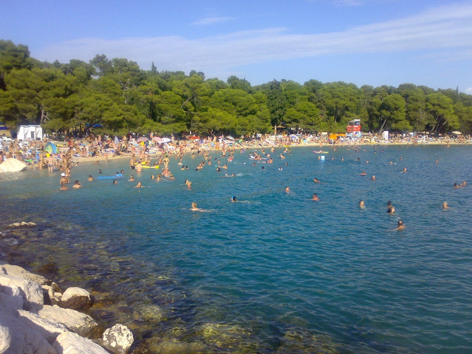 Пляж в Биограде, Хорватия. Фото 5 – фотографии Хорватии