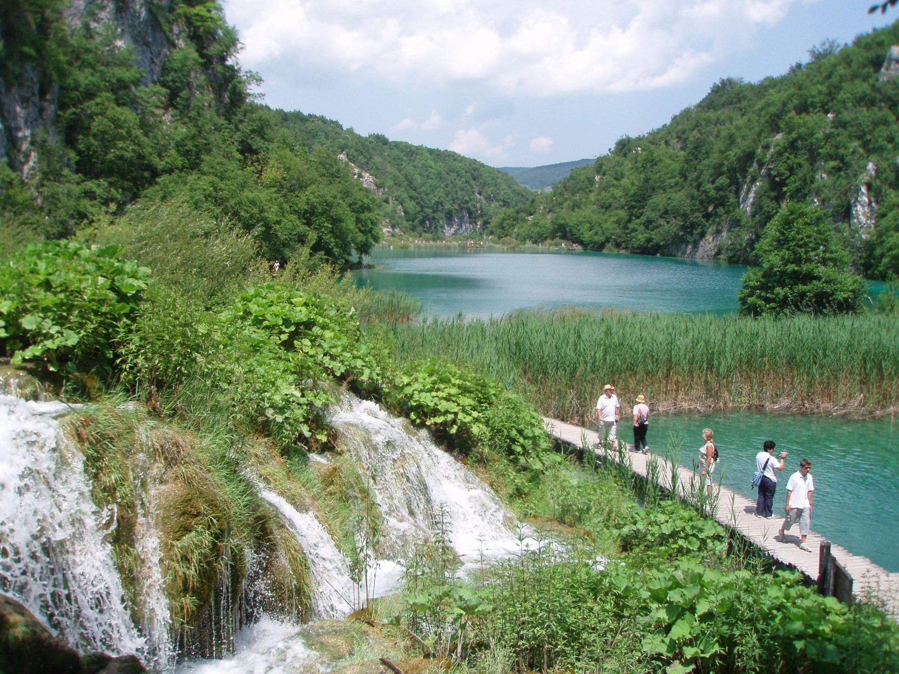Туристы в Национальном парке, Хорватия. Фото 5 – фотографии Хорватии