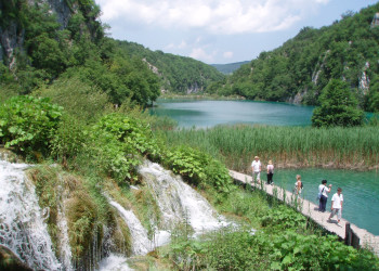 Туристы в Национальном парке, Хорватия. Фото 5 – фотографии Хорватии