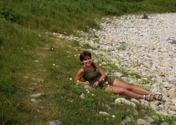 Женщина в Лазовском заповеднике, Россия – фотографии России