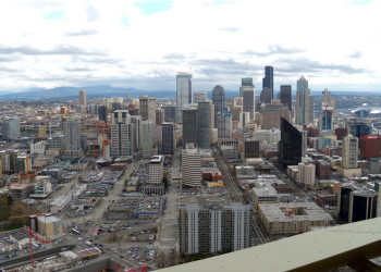 Сиэтл — крупнейший город на северо-западе США – фотографии США