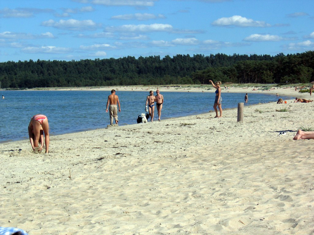 Пляж в Лауласмаа – фотографии Эстонии