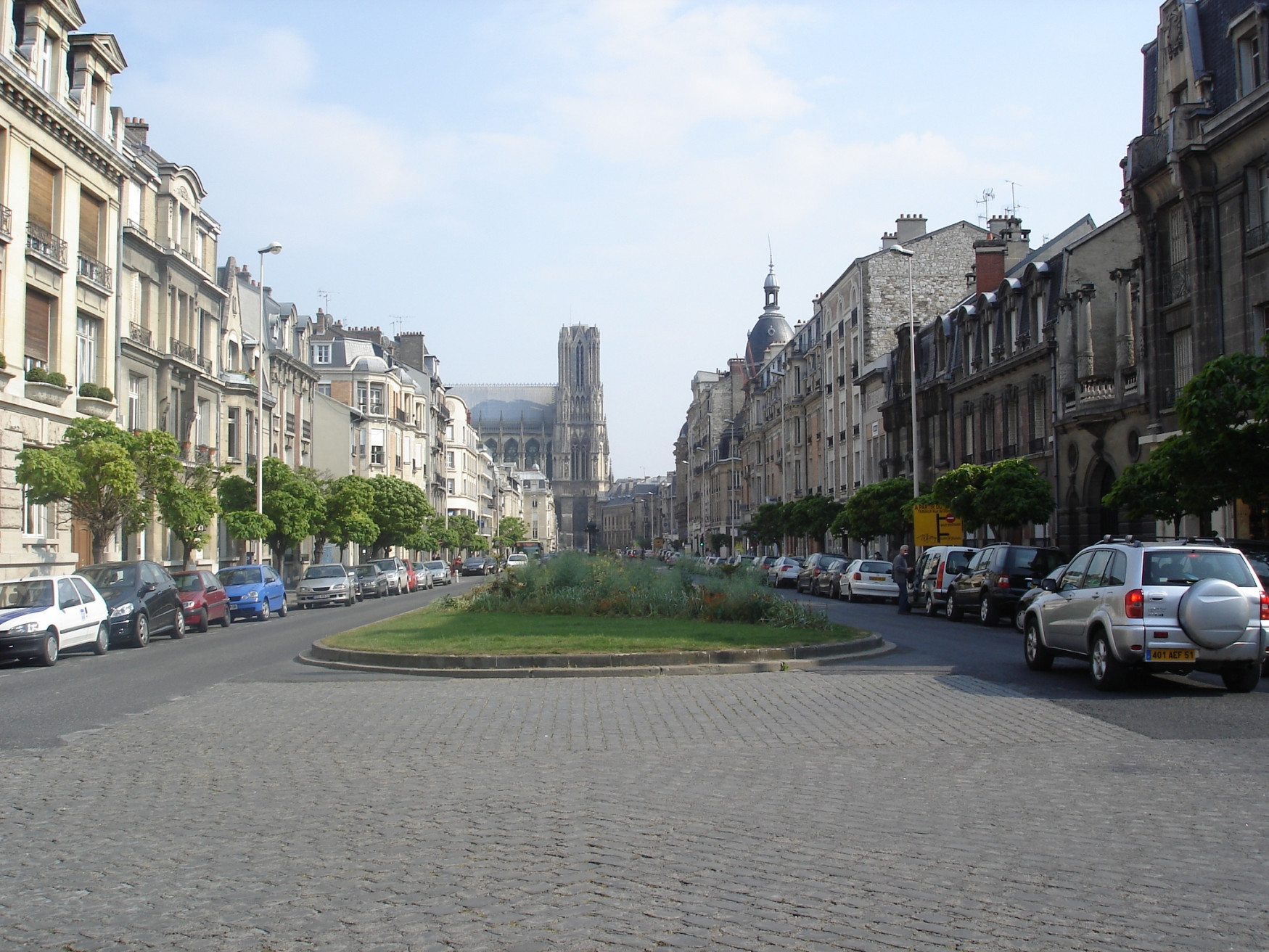 Улица в Реймсе, Франция. Фото 7 – фотографии Франции