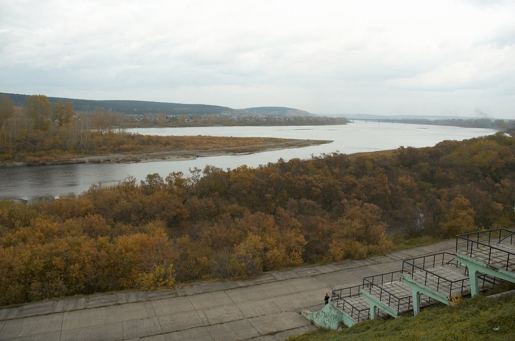 Панорамный вид Кемерово, Россия – фотографии России