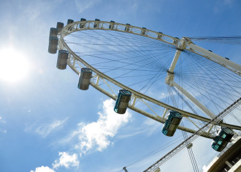 Колесо обозрения "Singapore Flyer" – фотографии Сингапура