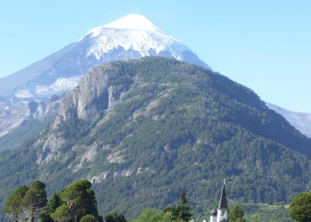 Вид на горы. Ланин национальный парк. Аргентина. – фотографии Аргентины