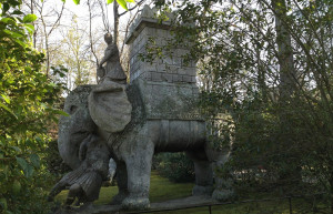 Необычные Сады Бомарцо (Gardens of Bomarzo), Витербо, Италия – фотографии Италии