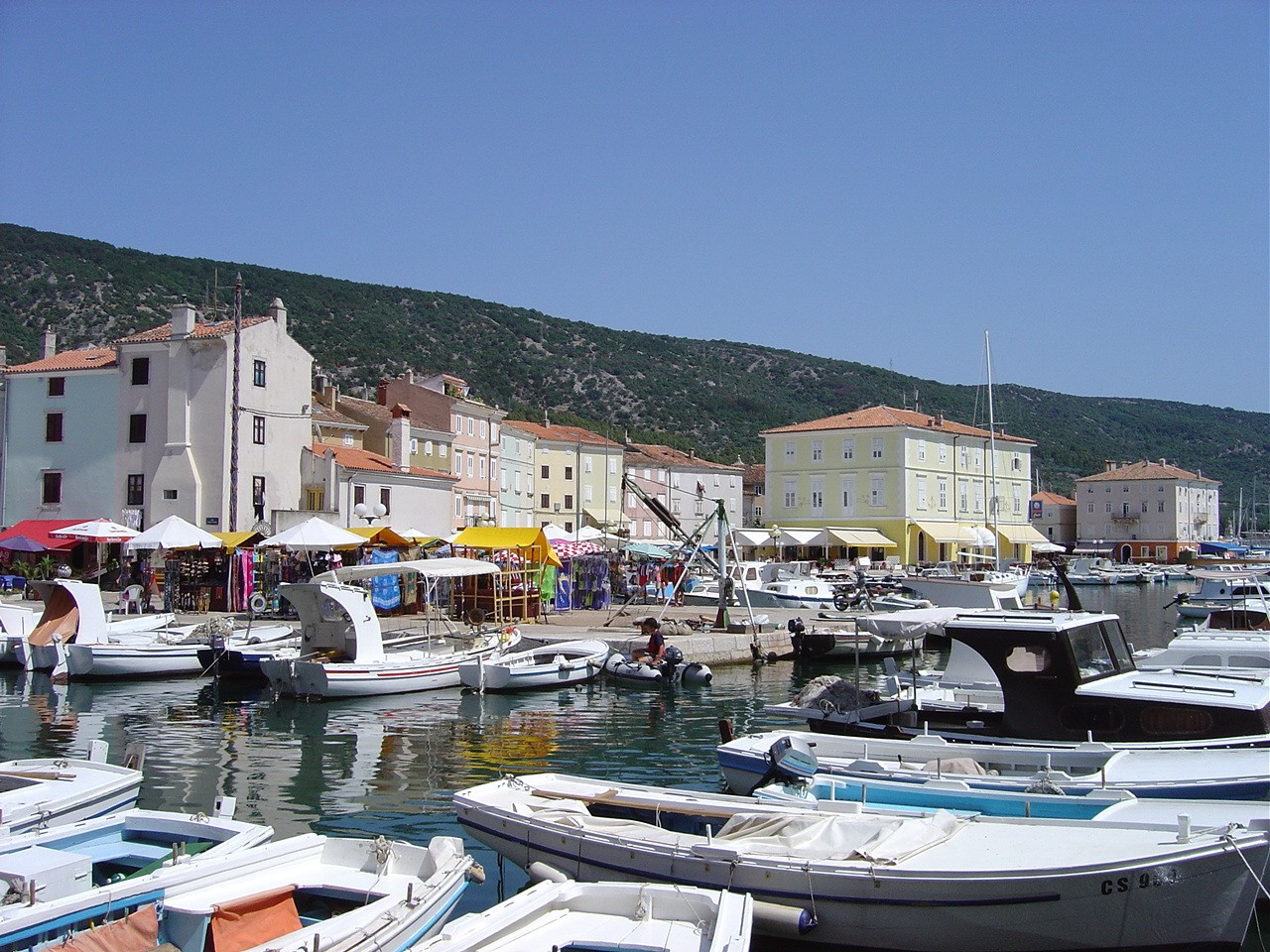 Лодочная станция в Цресе, Хорватия. Фото 13 – фотографии Хорватии