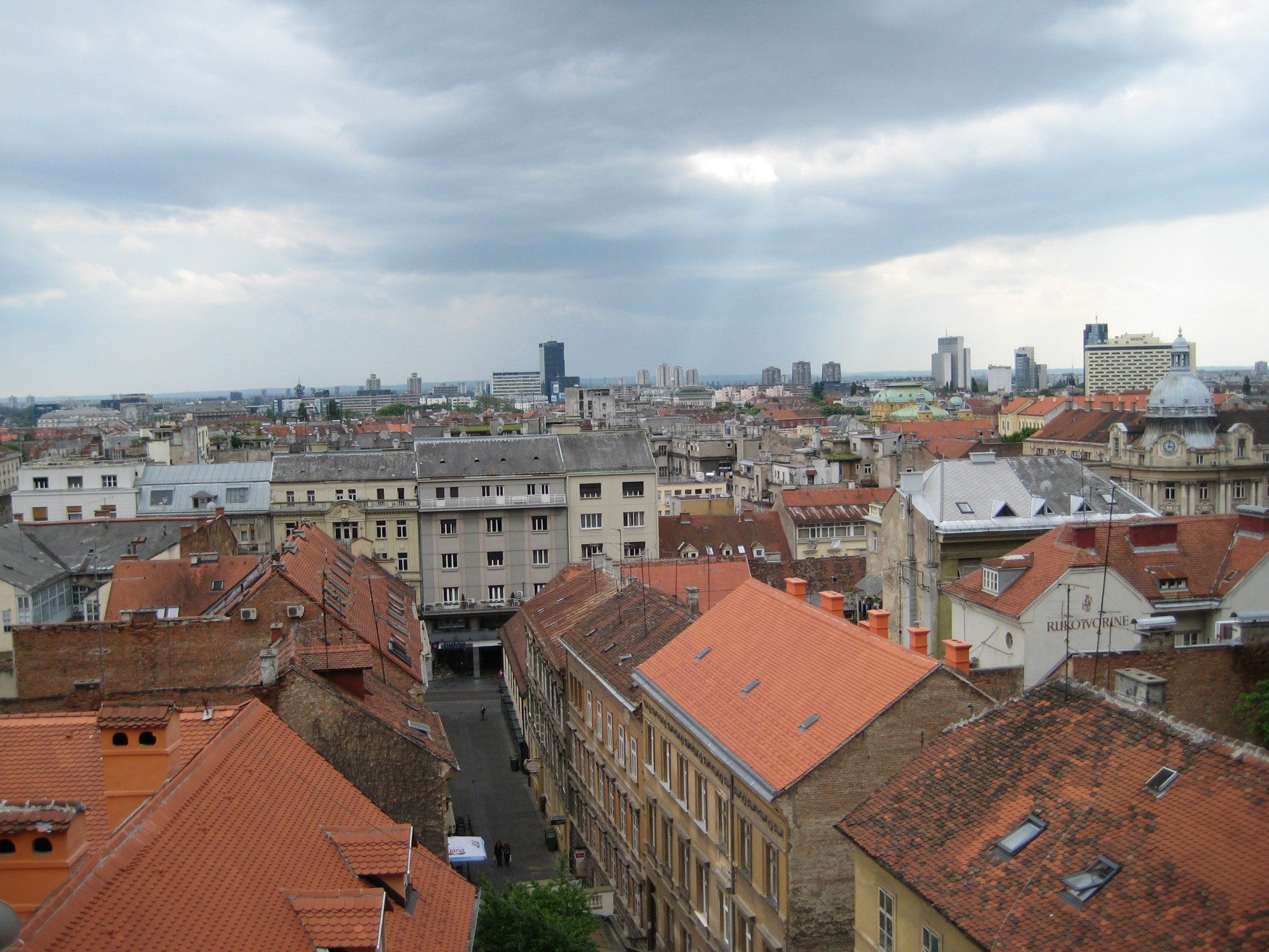 Крыши домов в Загреб, Хорватия. Фото 4 – фотографии Хорватии