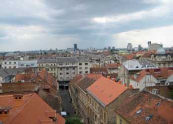 Крыши домов в Загреб, Хорватия. Фото 4 – фотографии Хорватии