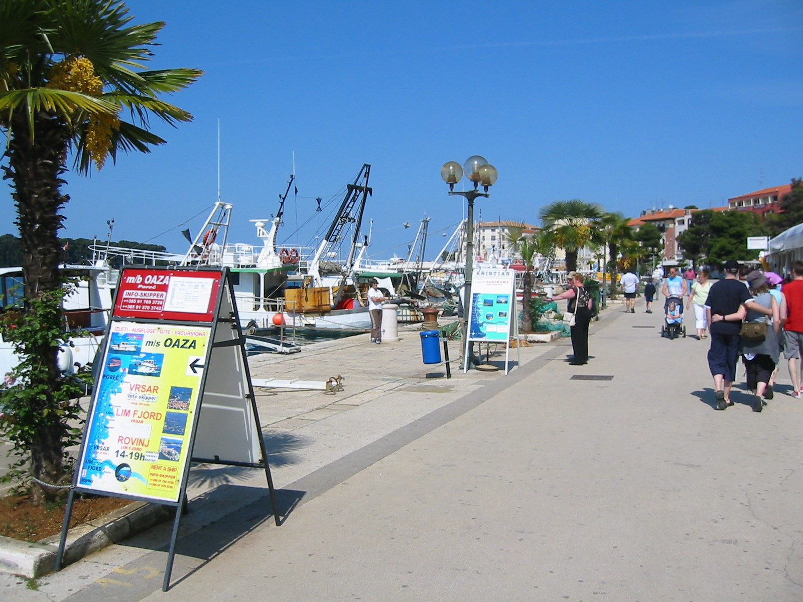 Набережная в Пореч, Хорватия. Фото 10 – фотографии Хорватии