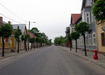Улицы эстонского городка Выру – фотографии Эстонии