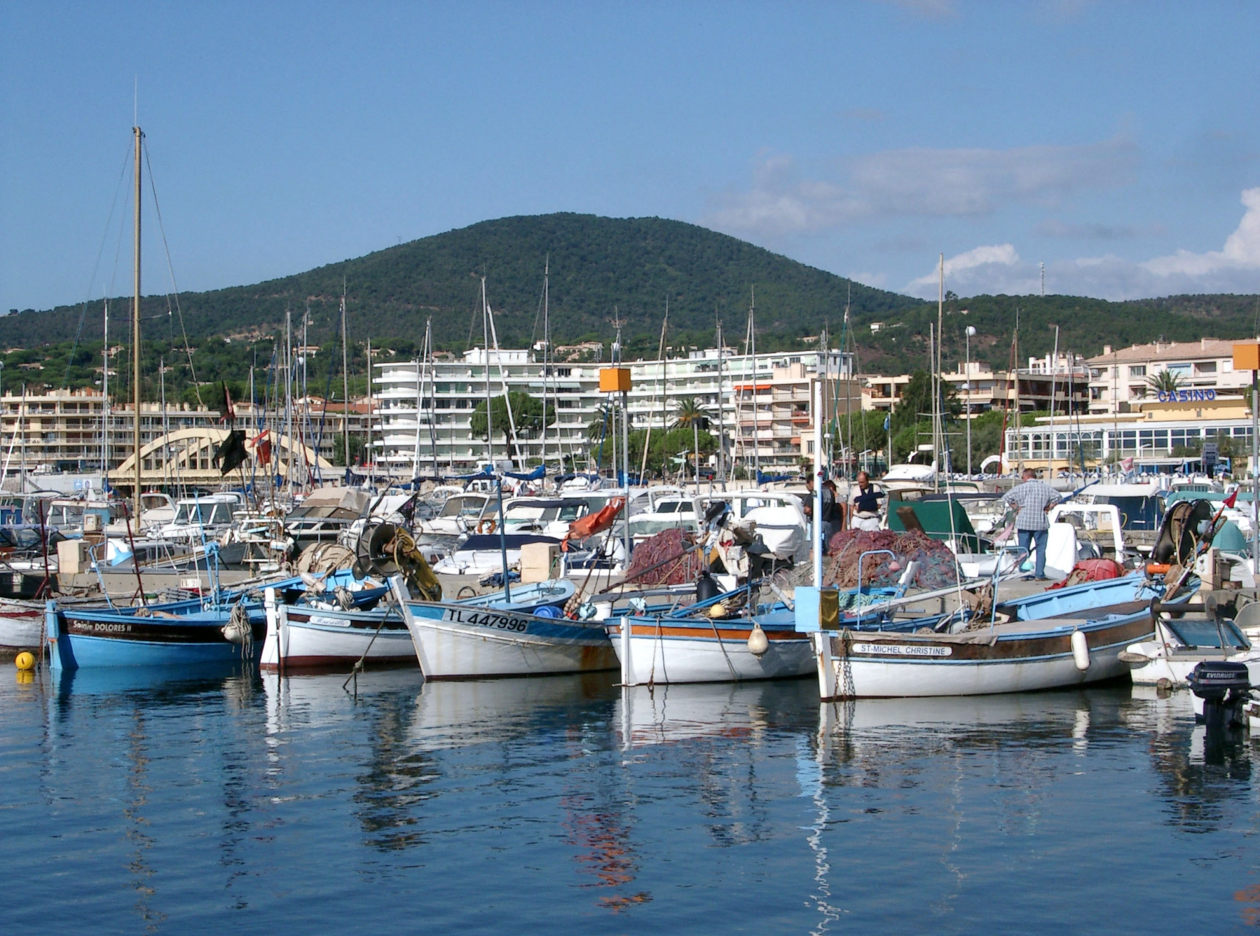 Порт в Сен-Максим, Франция. Фото 1 – фотографии Франции