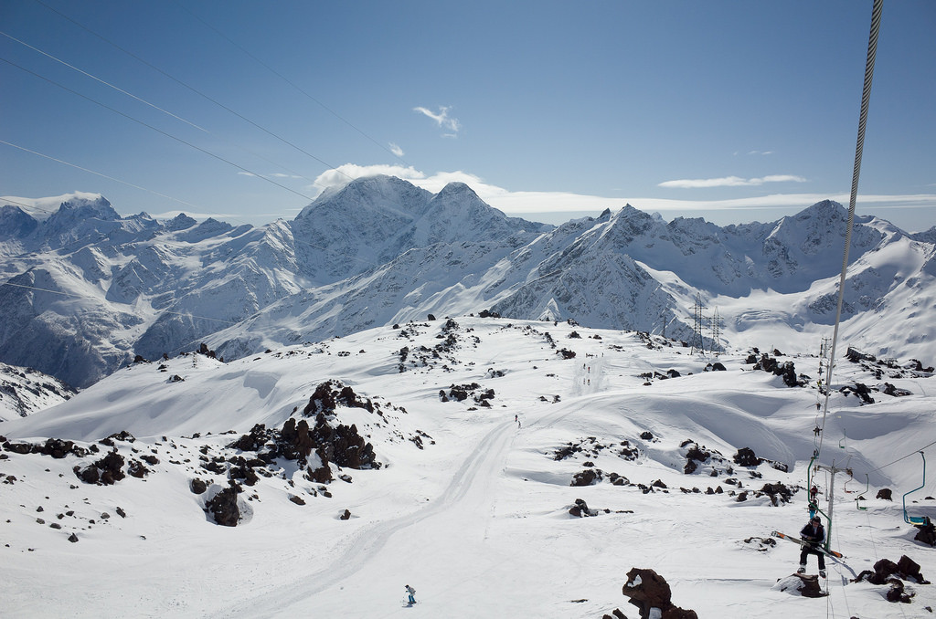 Трассы Чегета, Россия. Фото 1 – фотографии России