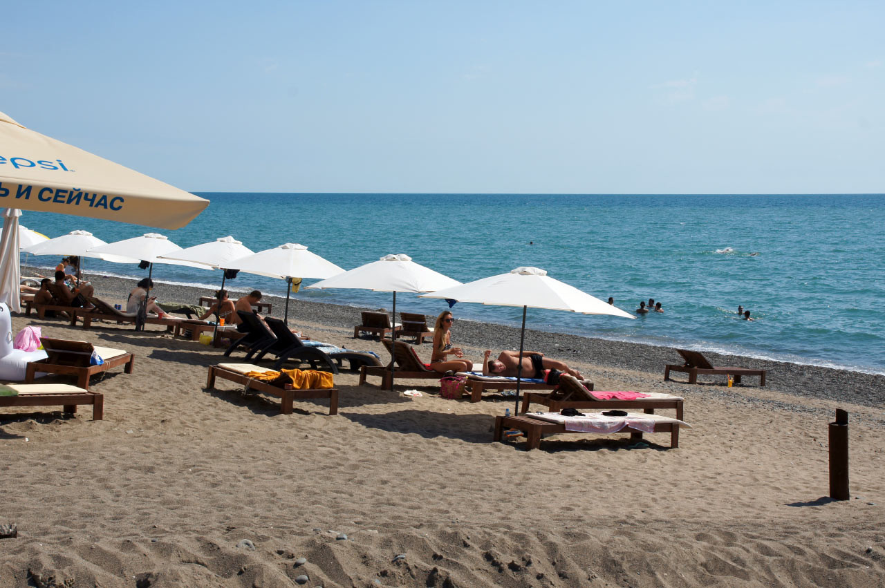 Пляж Мокко. Сухум – фотографии Абхазии