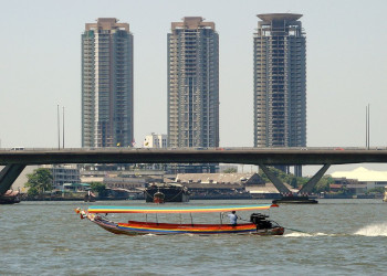 Река в Бангкоке, Тайланде – фотографии Таиланда