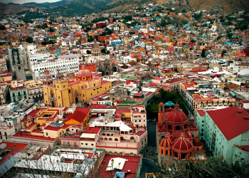 Панорамный вид города, Мексика. Фото 4 – фотографии Мексики