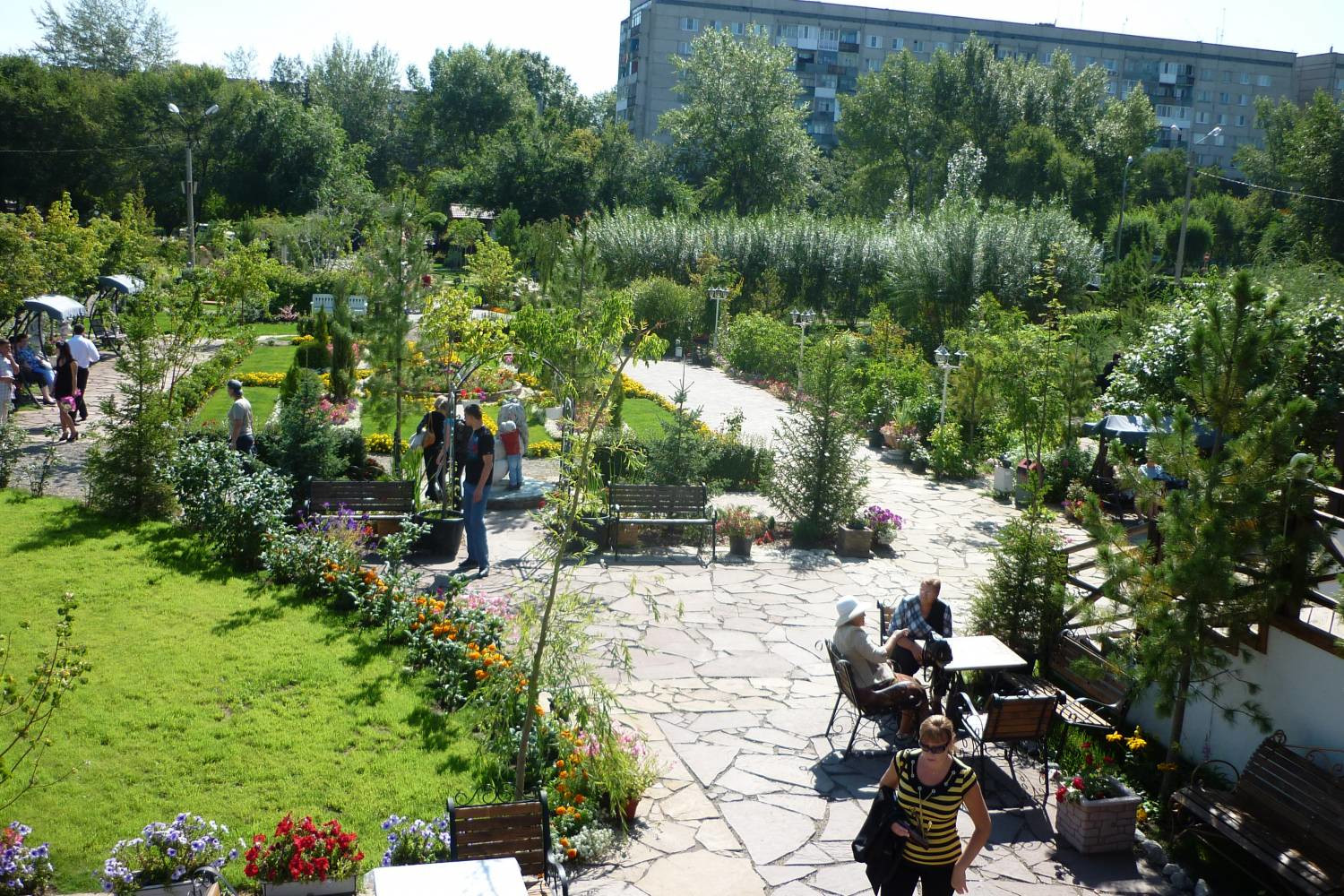 Преображенский парк в Абакане – фотографии России