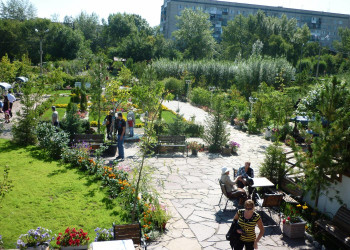 Преображенский парк в Абакане – фотографии России