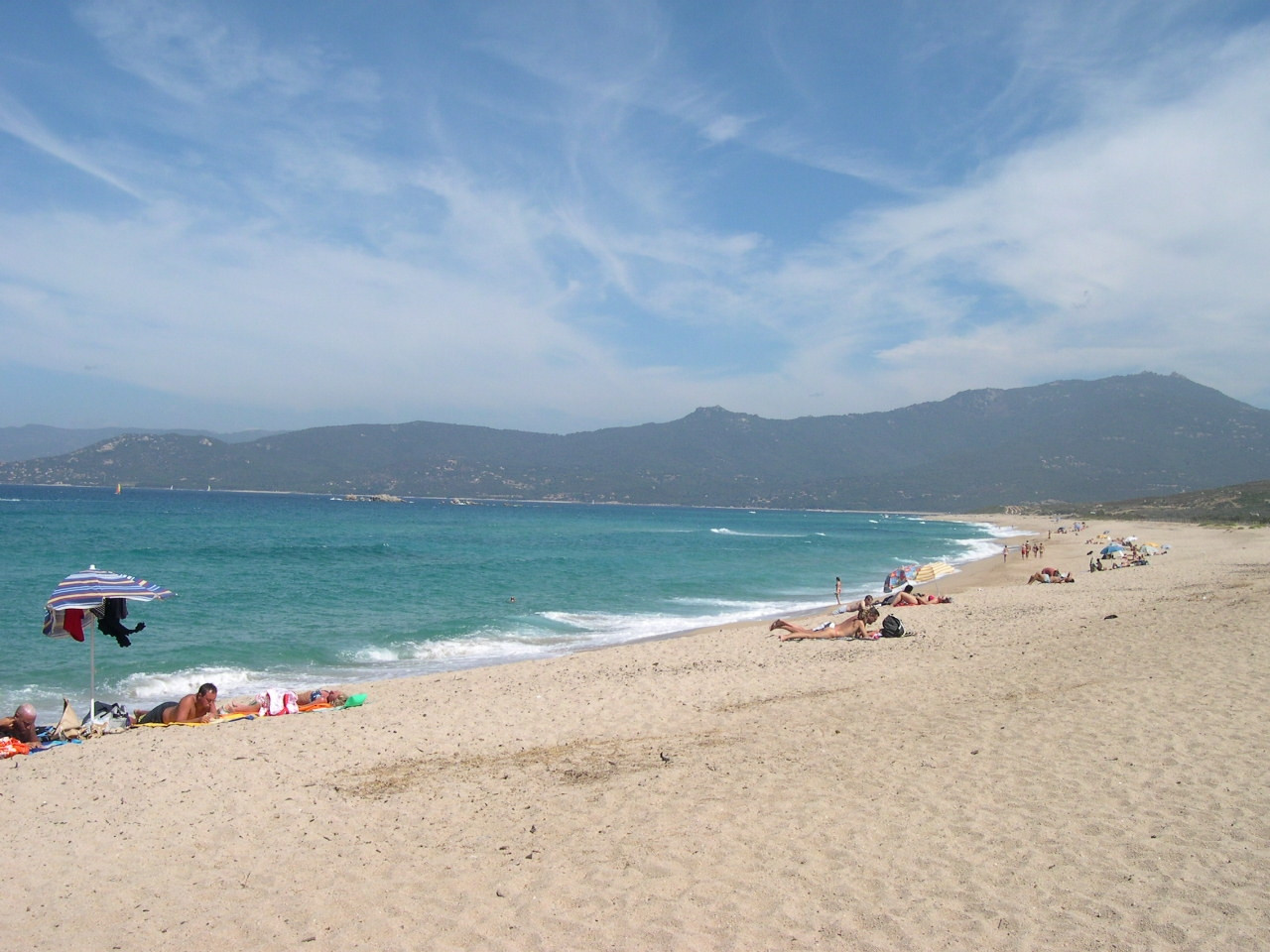 Пляж в Аяччо, Франция – фотографии Франции