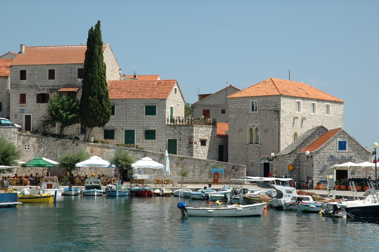 Причал в Бол, Хорватия – фотографии Хорватии