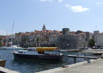 Причал в Корчула, Хорватия. Фото 1 – фотографии Хорватии