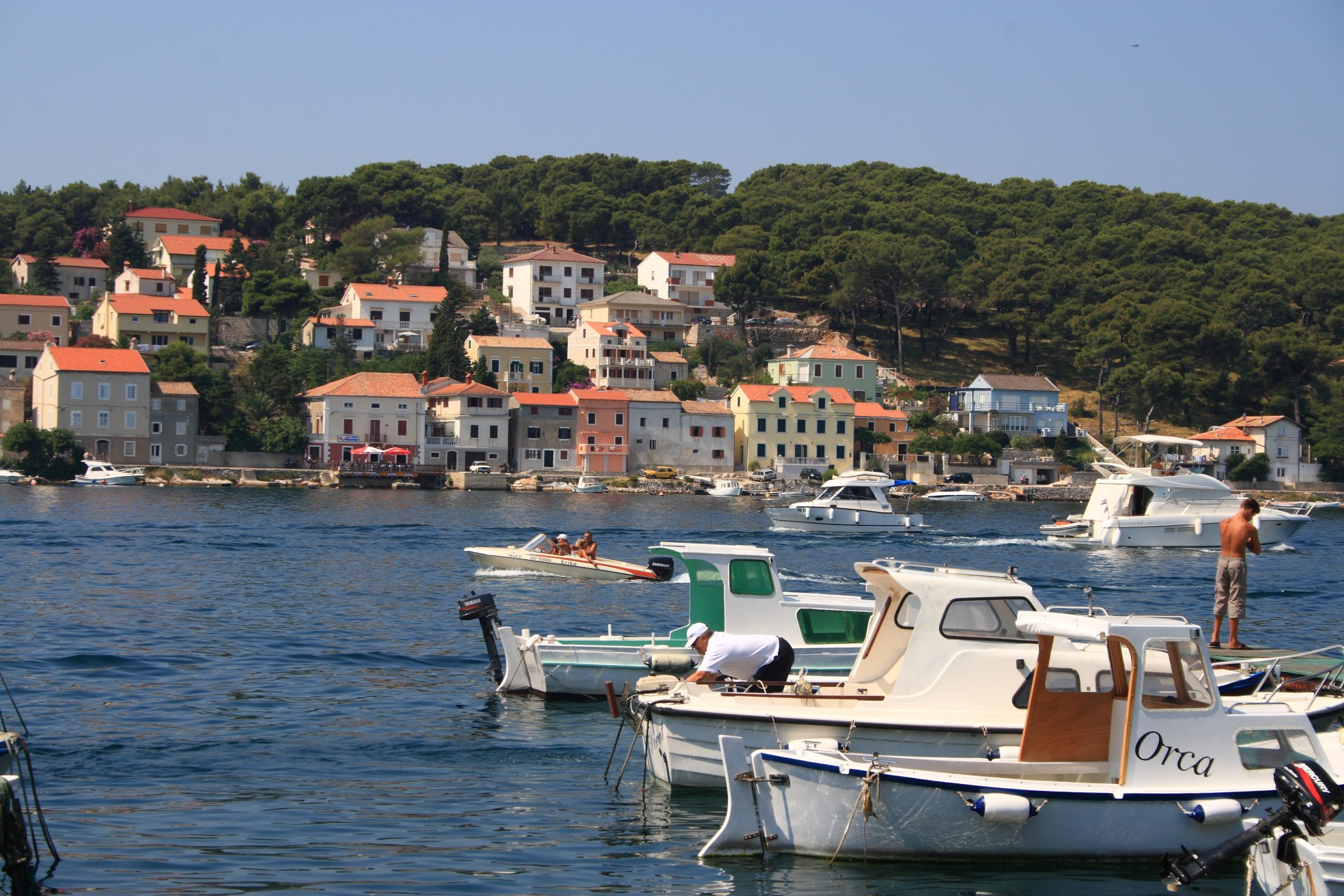 Яхты и катера в Мали-Лошинь, Хорватия. Фото 3 – фотографии Хорватии