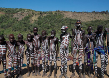 Племя Мурси в национальном парке Маго. Фото 3 – фотографии Эфиопии