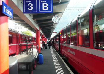 Ретийская железная дорога (Rhätische Bahn). Фото 9 – фотографии Швейцарии