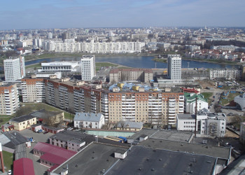 Панорамный вид города, Беларусь. Фото 2 – фотографии Беларуси