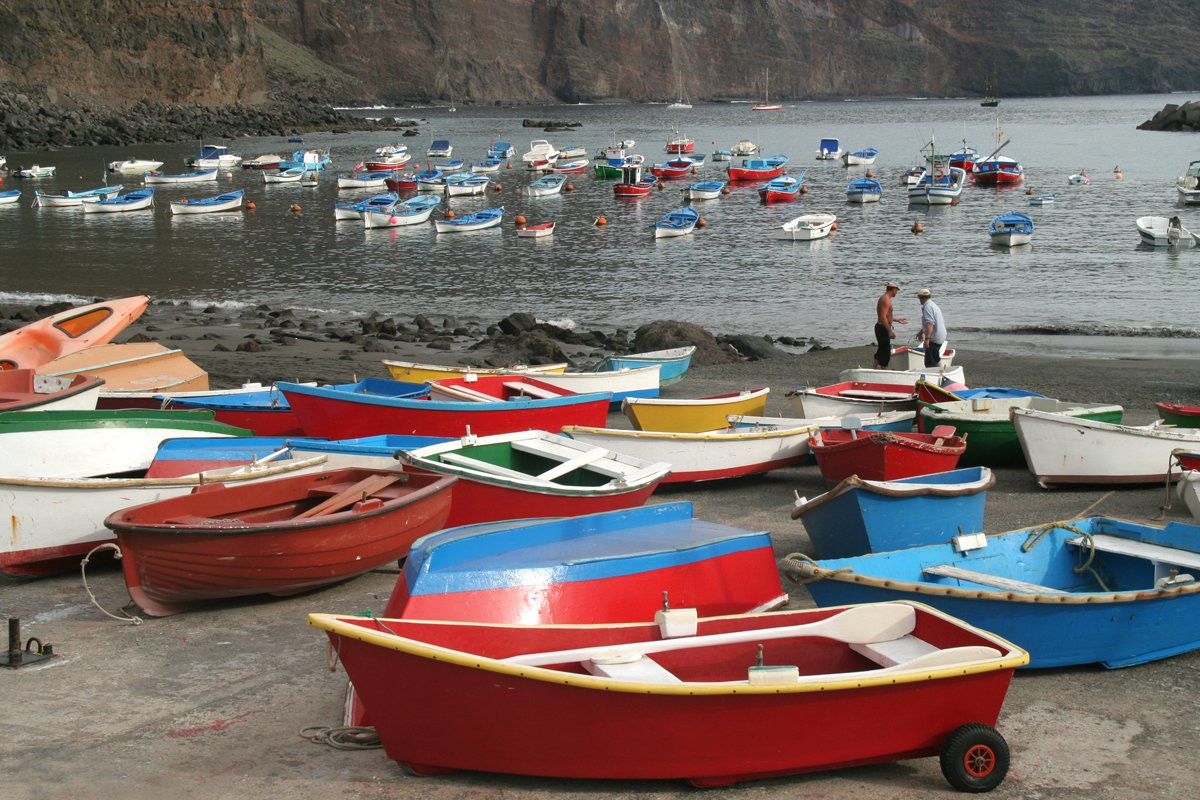 Вуэлтас, Валье-Гран-Рей, Ла-Гомера остров, Канарские острова, фото № 31585 – фотографии Канарских островов