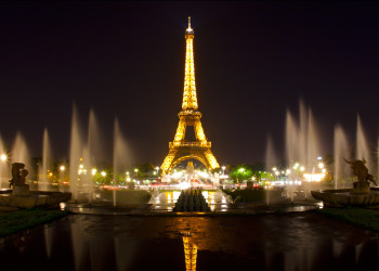 Ночной Париж – фотографии Франции