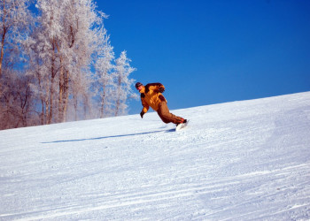 Лыжная трасса в Охта Парк, Россия. Фото 16 – фотографии России