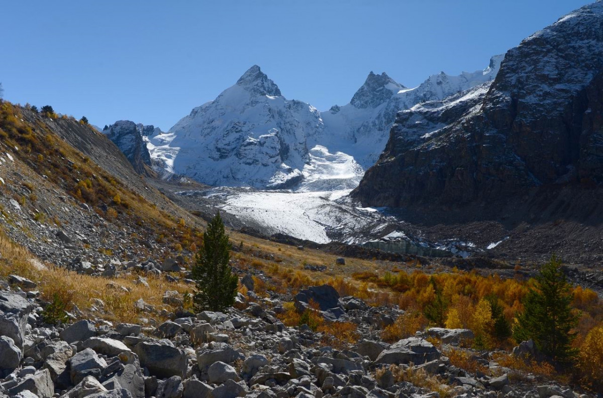 Вершины Джантуган и Башкара. Фото 2 – фотографии России