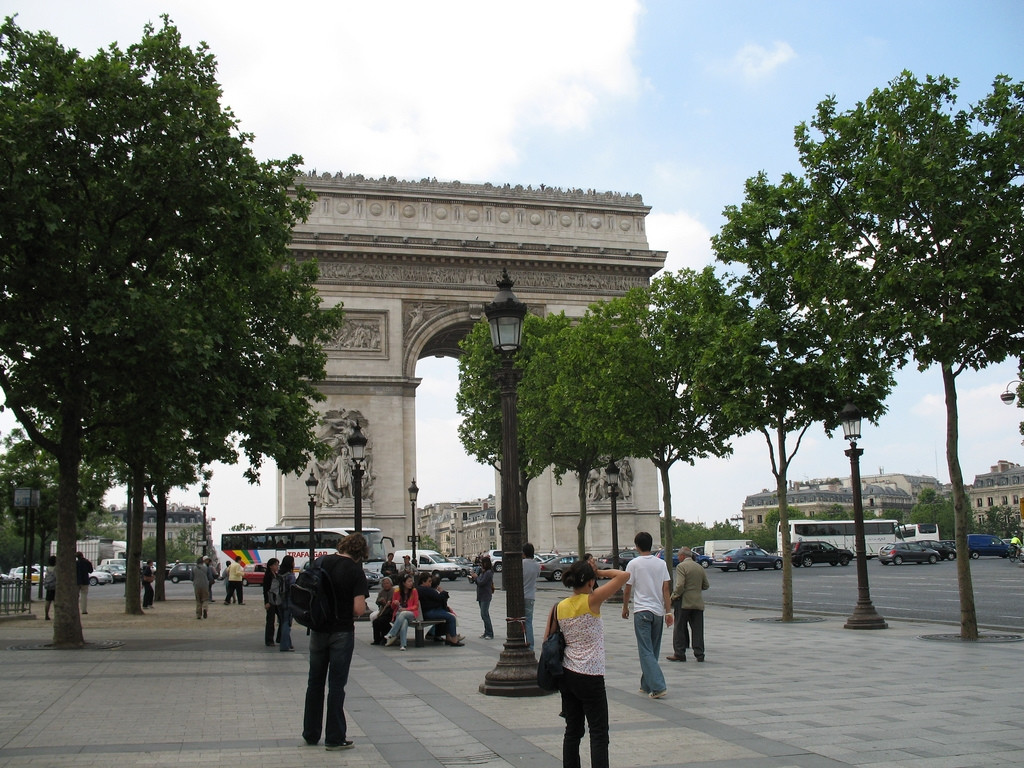 Триумфальная арка в Париже, Франция. Фото 3 – фотографии Франции
