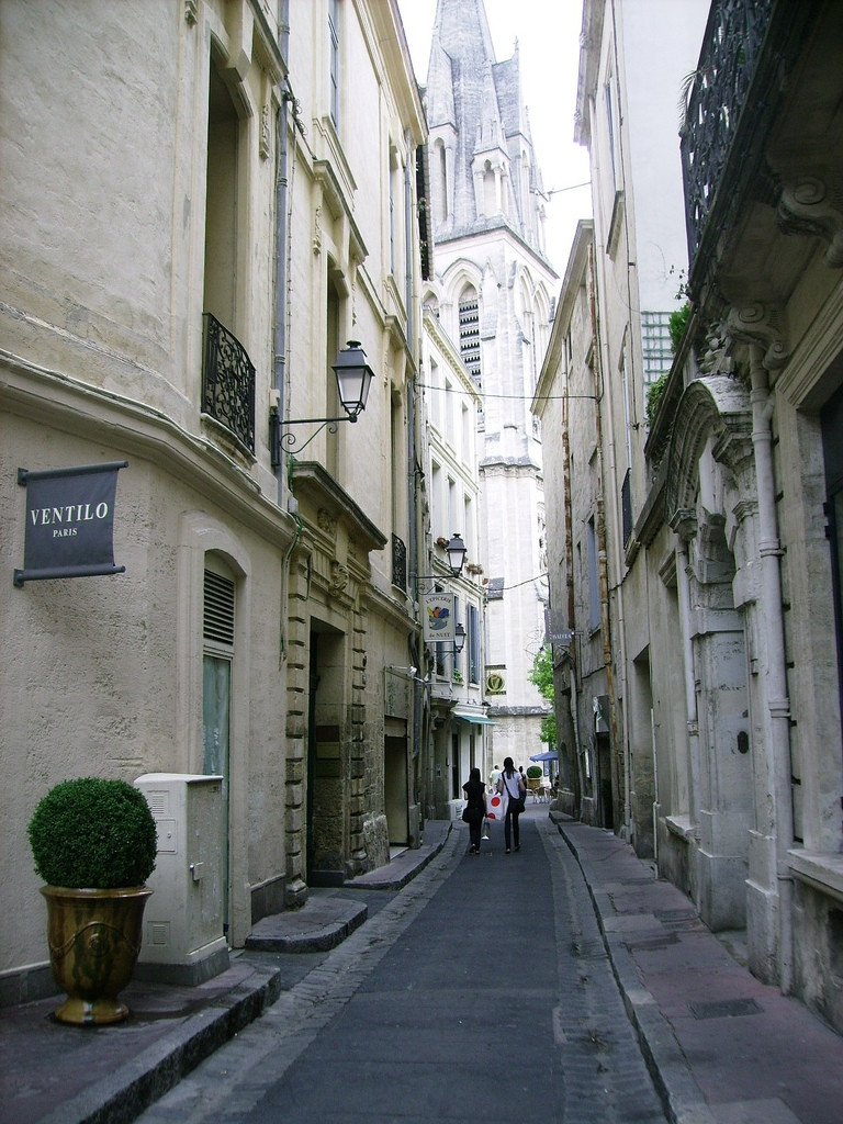 Улица в Монпелье, Франция. Фото 4 – фотографии Франции