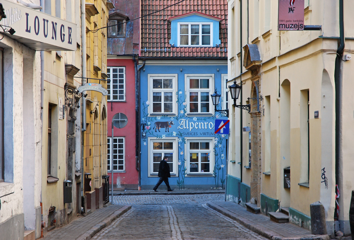Магазинчики Риги – фотографии Латвии