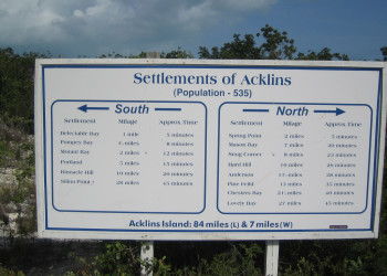 Аклинс, Багамские острова – фотографии Багамских островов