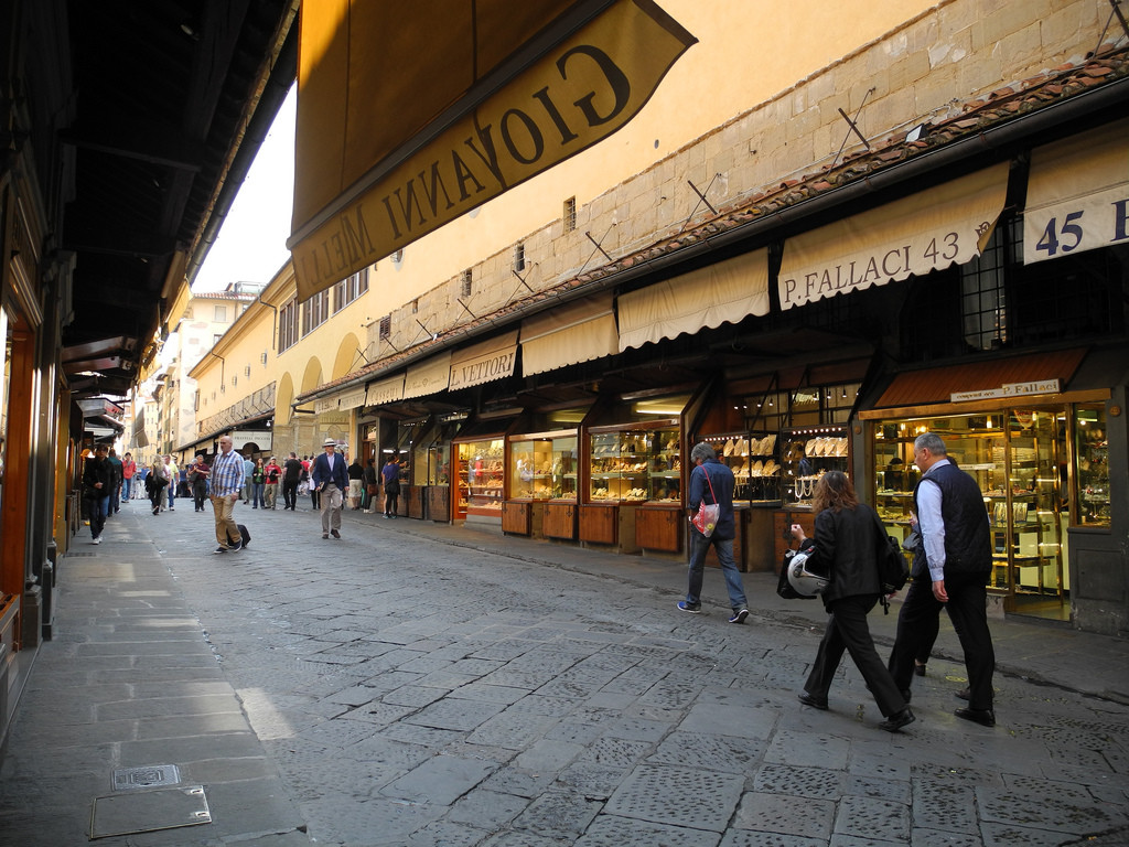 Золотой мост Понте-Веккьо во Флоренции. Фото 4 – фотографии Италии